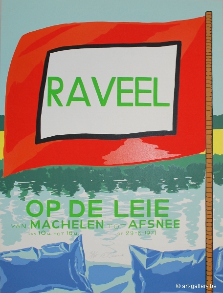 RAVEEL Roger - Raveel op de Leie