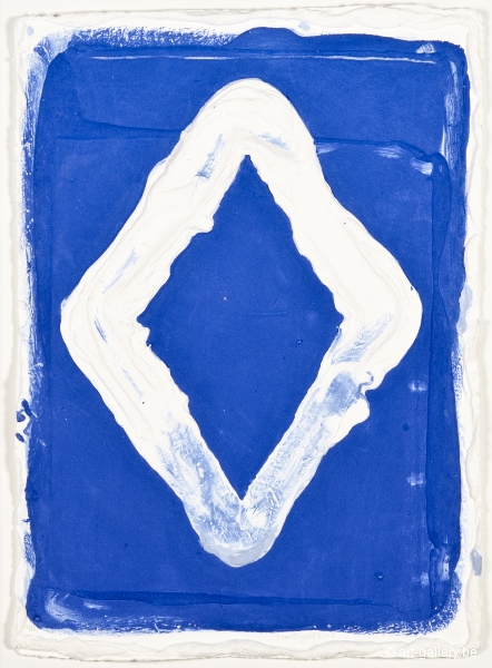 BOGART Bram - Lossange bleu blanc