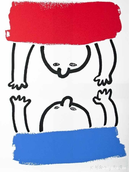 HARING Keith - The story of Red and Blue 15